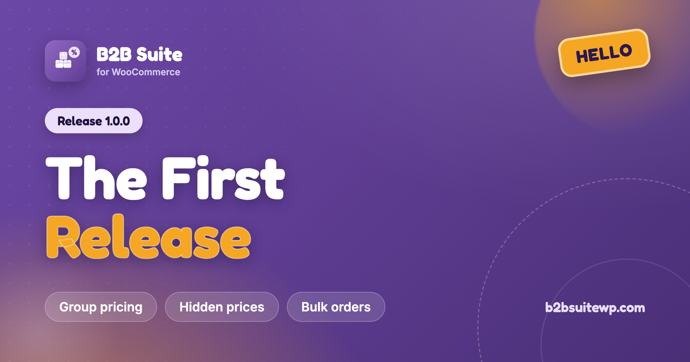 B2B Suite 1.0.0: The First Release