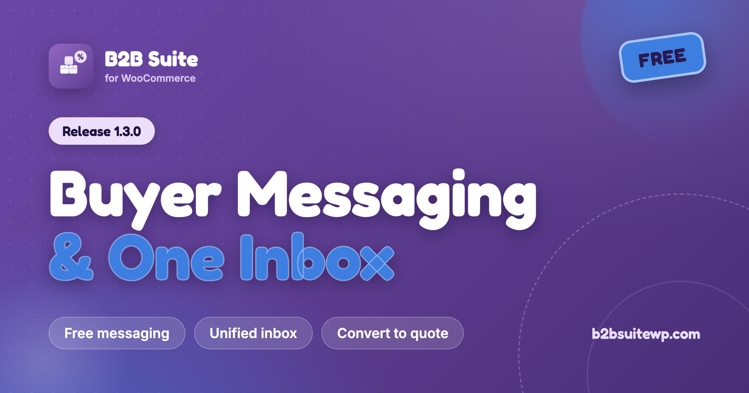 B2B Suite 1.3.0: Buyer Messaging and One Unified Inbox